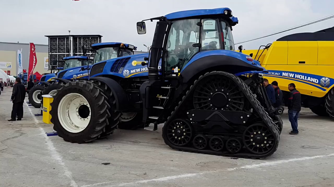 Полугусеничный трактор New Holland T8.410 SmartTrax
