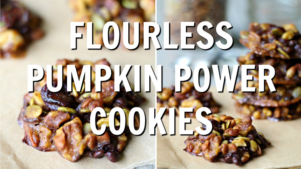 Flourless Pumpkin Power Cookies (Paleo, Gluten Free)