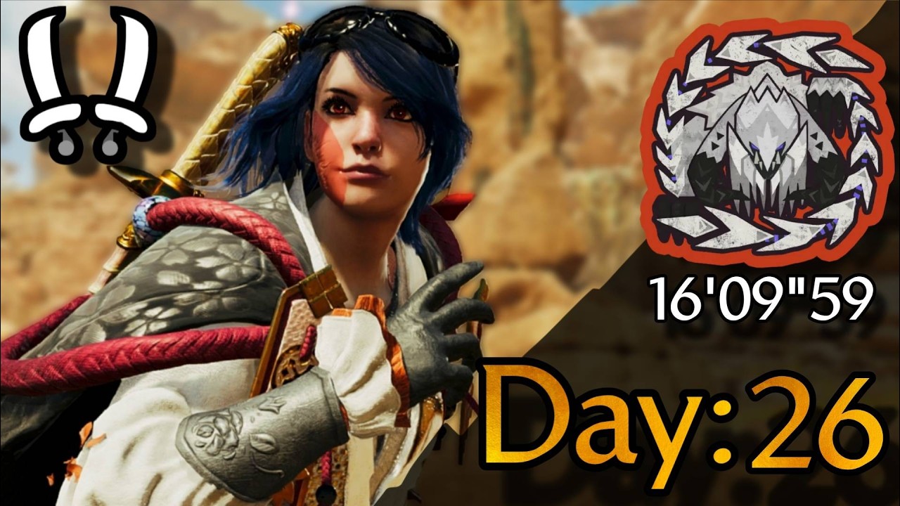 Hunting an Arkveld Everyday Until The MH Wilds Expansion Releases Day: 25 (Arch Tempered Arkveld)