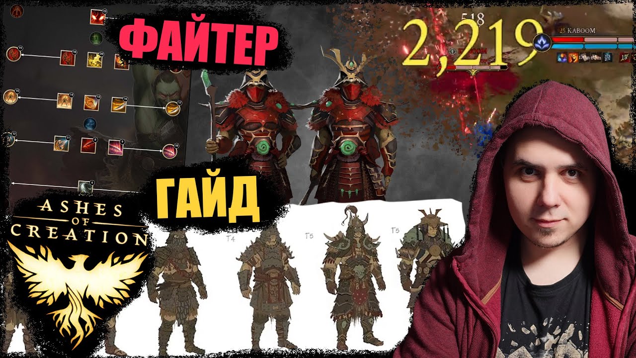 Ashes Of Creation: гайд по файтеру. Разбор умений