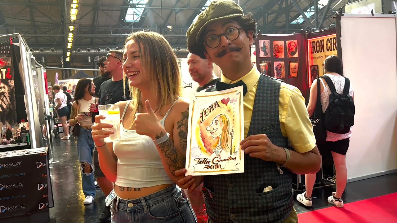 Ernesto Lucas HO- Circus Performer- Welcome- 31. EDITION- Tattoo Convention Berlin 10.09.2023