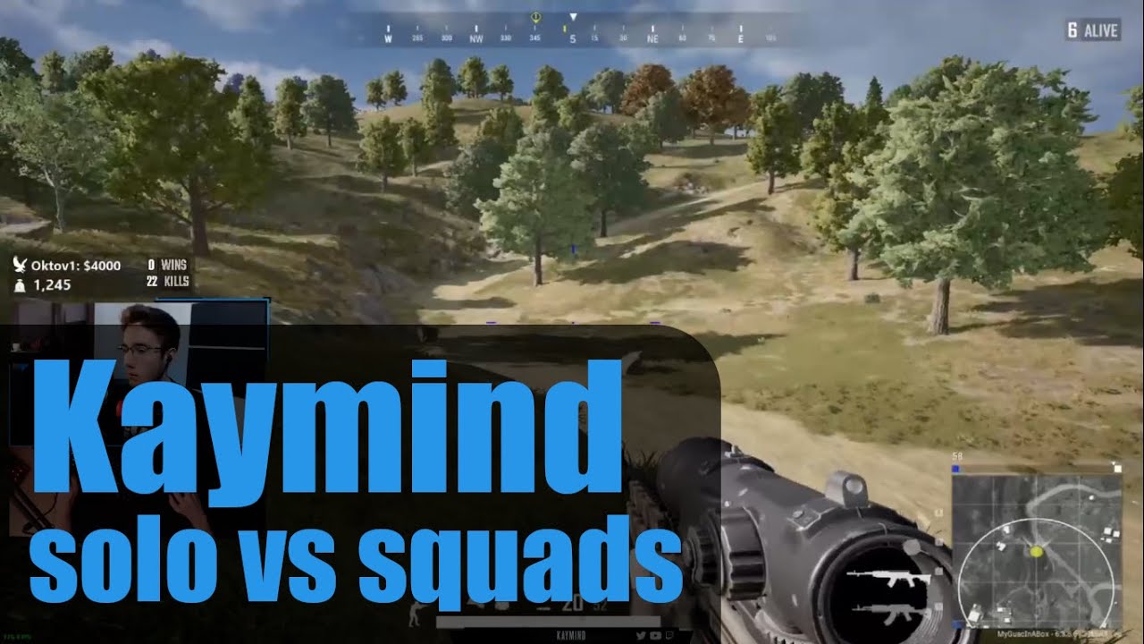 Kaymind 17 kills SKS + Beryl solo vs squads Erangel | PUBG Highlights