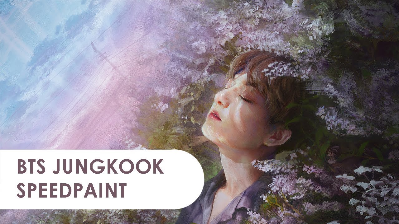 BTS Spring Jungkook Speedpaint