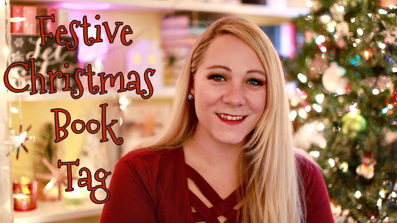 FESTIVE CHRISTMAS BOOK TAG!!