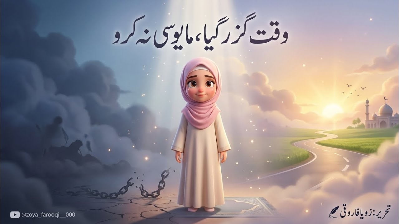 👉 “Time Has Passed, Don’t Lose Hope | Inspirational Urdu Poem” “وقت گزر گیا، مایوسی نہ کرو” 
