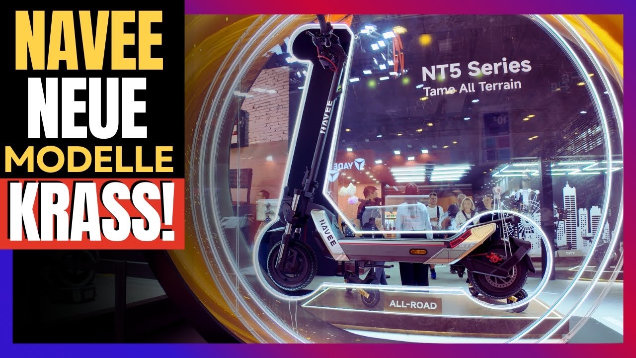 🚀 NAVEE XT5 - Modelle 2026 enthüllt 🚀 Angriff auf Segway & Xiaomi? 🚀 #navee  #escooter #emobility