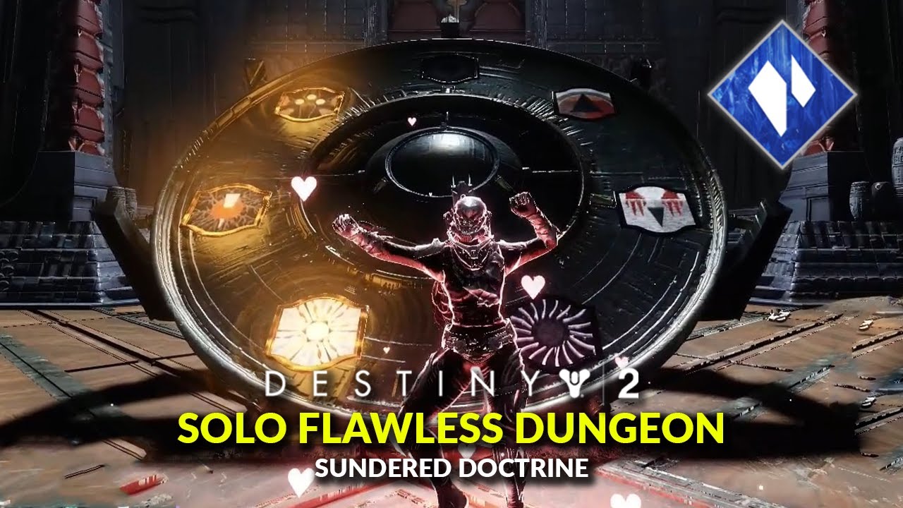 Solo Flawless Sundered Doctrine Dungeon - Stasis Hunter