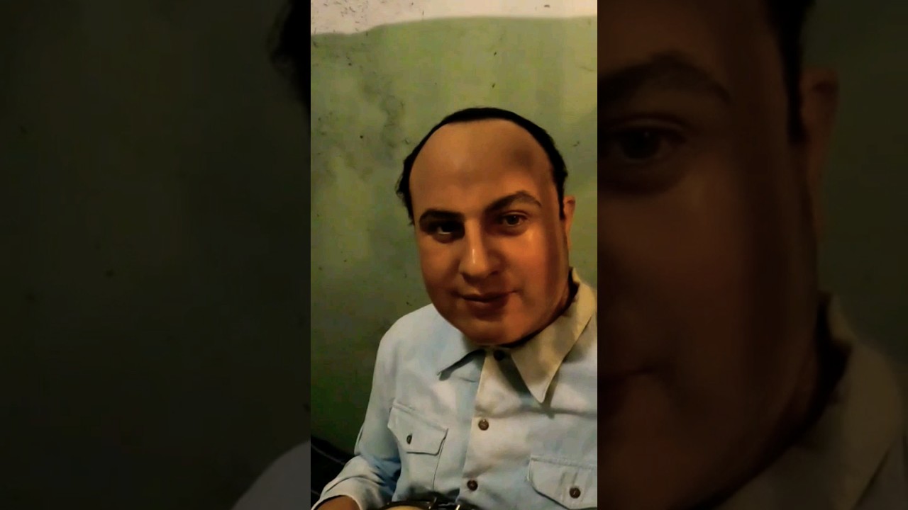 Gangster Al Capone in Alcatraz #gangster