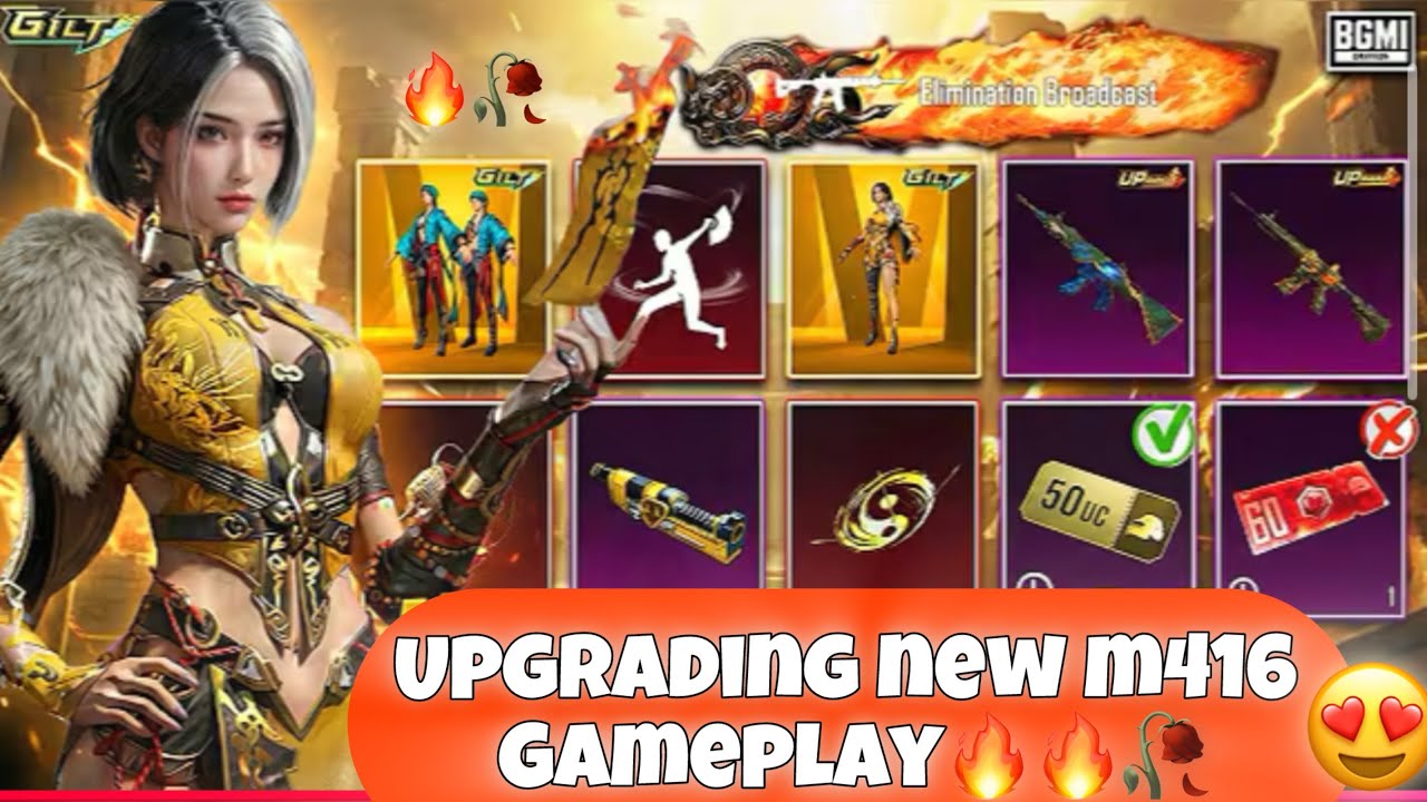 Crimson skyblade m416 opening + Gameplay #relatablememes