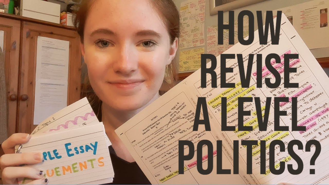 How I revise A Level POLITICS