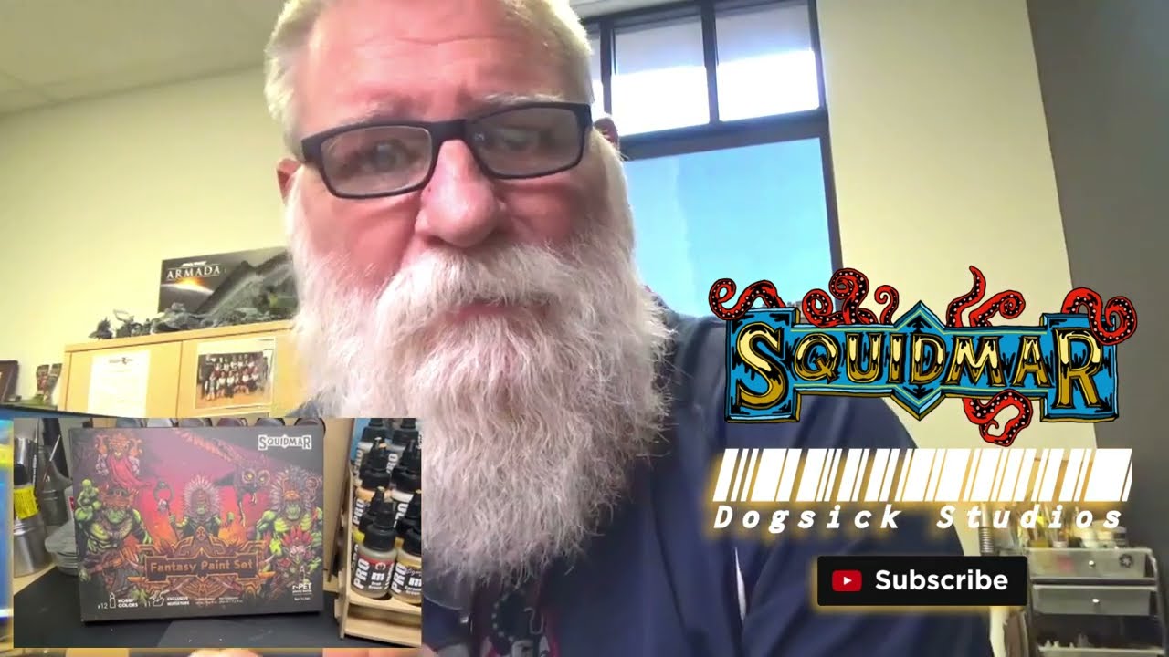 Painting Squidmar&rsquo;s Shaman with their Vallejo Fantasy Paint Set!