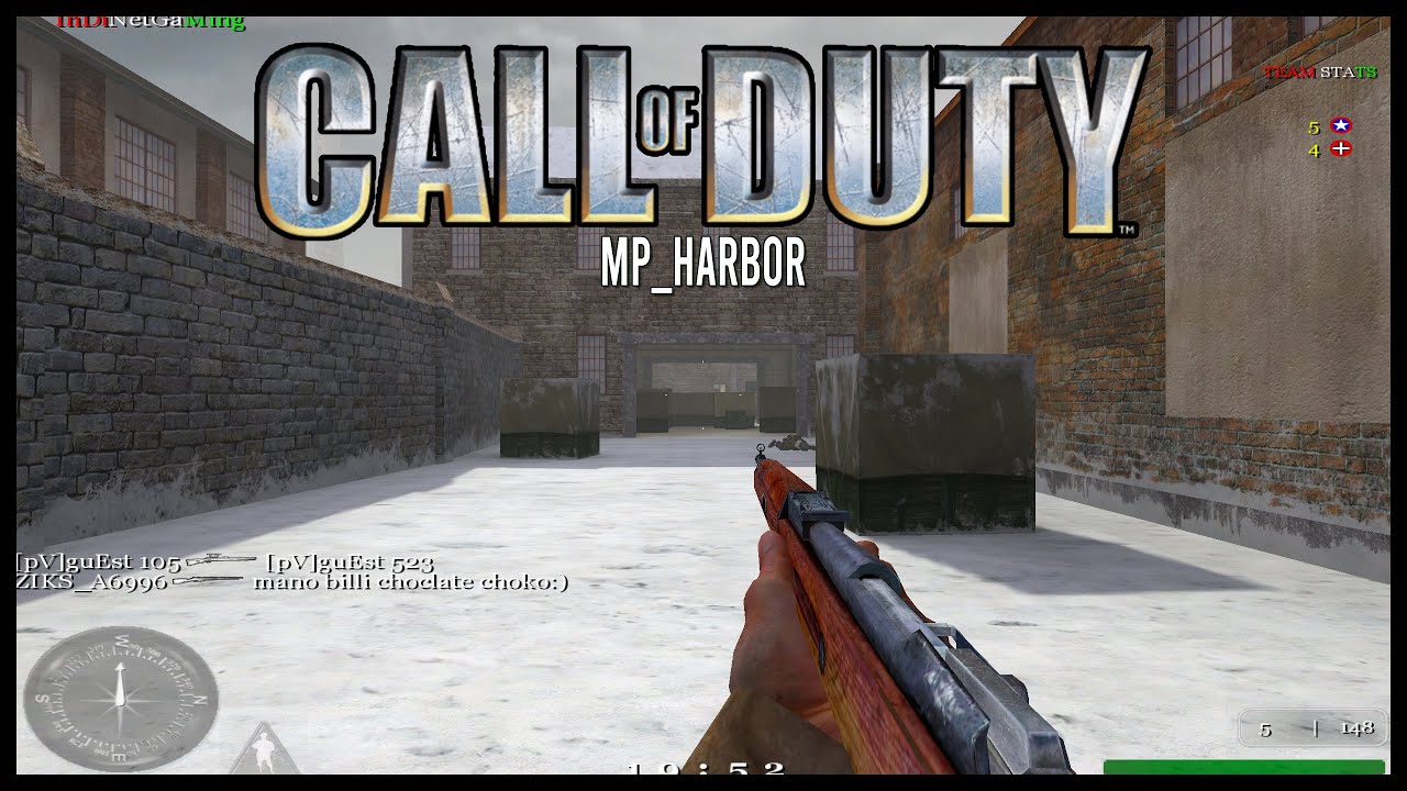 Call of Duty 1 Multiplayer 2021 Mp_Harbor Gameplay
