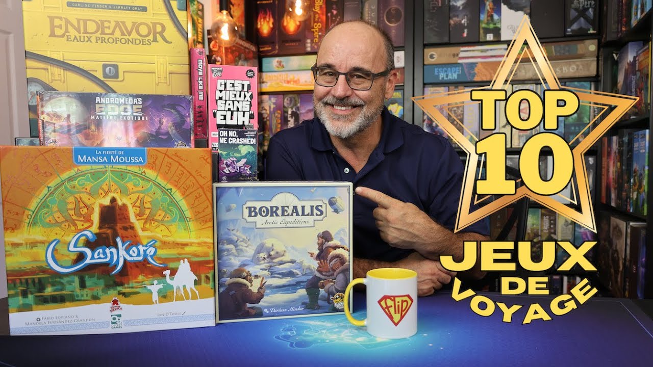 TOP 10 jeux de voyage - juillet 2025