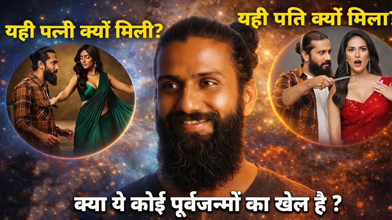 क्या आपकी पत्नी/पति आपके पूर्वजन्मों के कारण मिले हैं ?