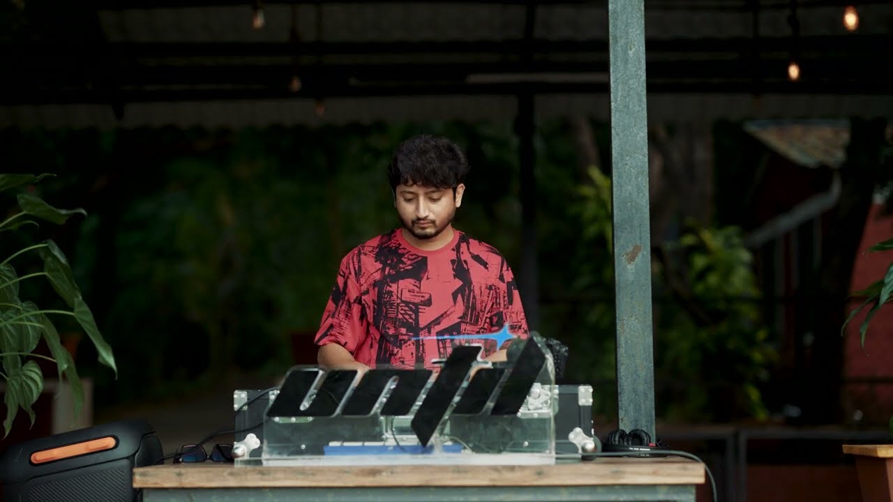 DJ Ajinkya X UNTIL | Live DJ Set from Delta Ecohuts, Goa Border | Melodic & Driving Techno