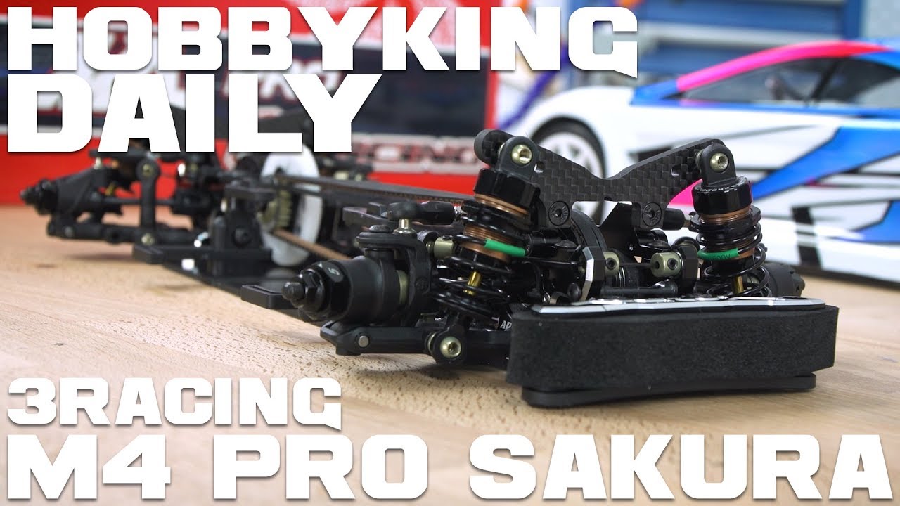 3Racing M4 PRO Sakura 1/10th 4WD EP Touring Car Chassis Kit - HobbyKing Daily