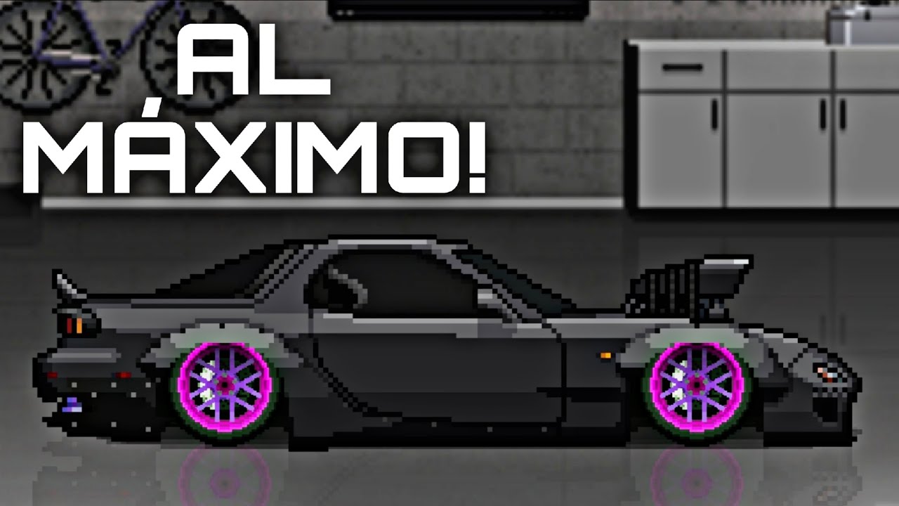 Tuneando un Mazda RX7 (+3,700 HP) // Pixel car racer 