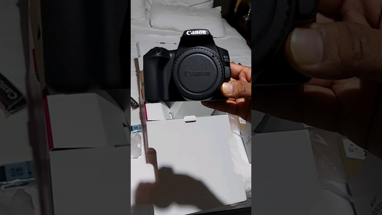Canon 250d Camera | DSLR | unboxing | Purchased in Kuwait