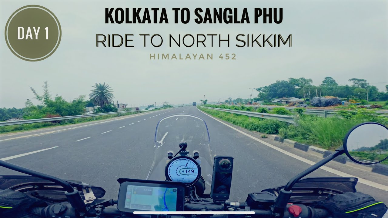 Kolkata to Gangtok | Day 1 | North Sikkim 2024 | SANGLA PHU LAKE|