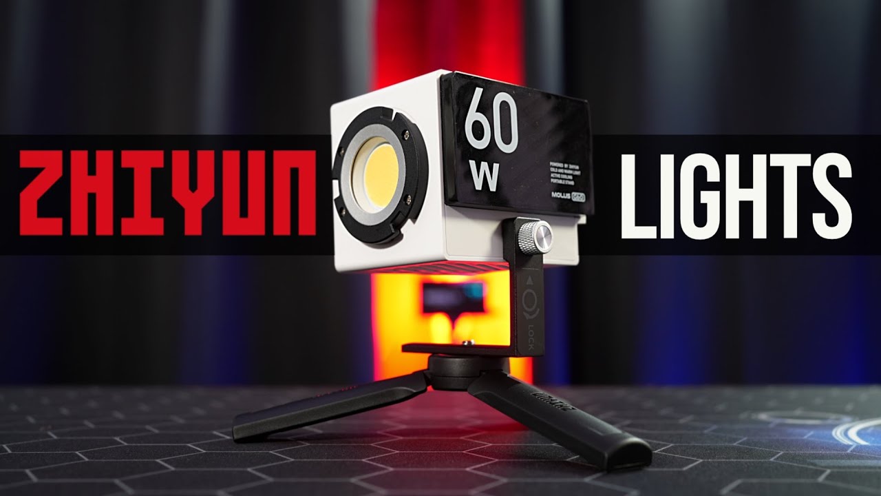 Zhiyun MOLUS X100 Pro Bi-Color Pocket COB light & G60 LED Light Review!