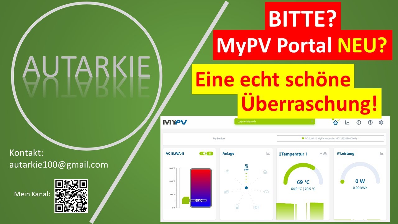 Neues MyPV Portal! Das kommt überraschend! Erste Einblicke. Autarkie - Folge 261