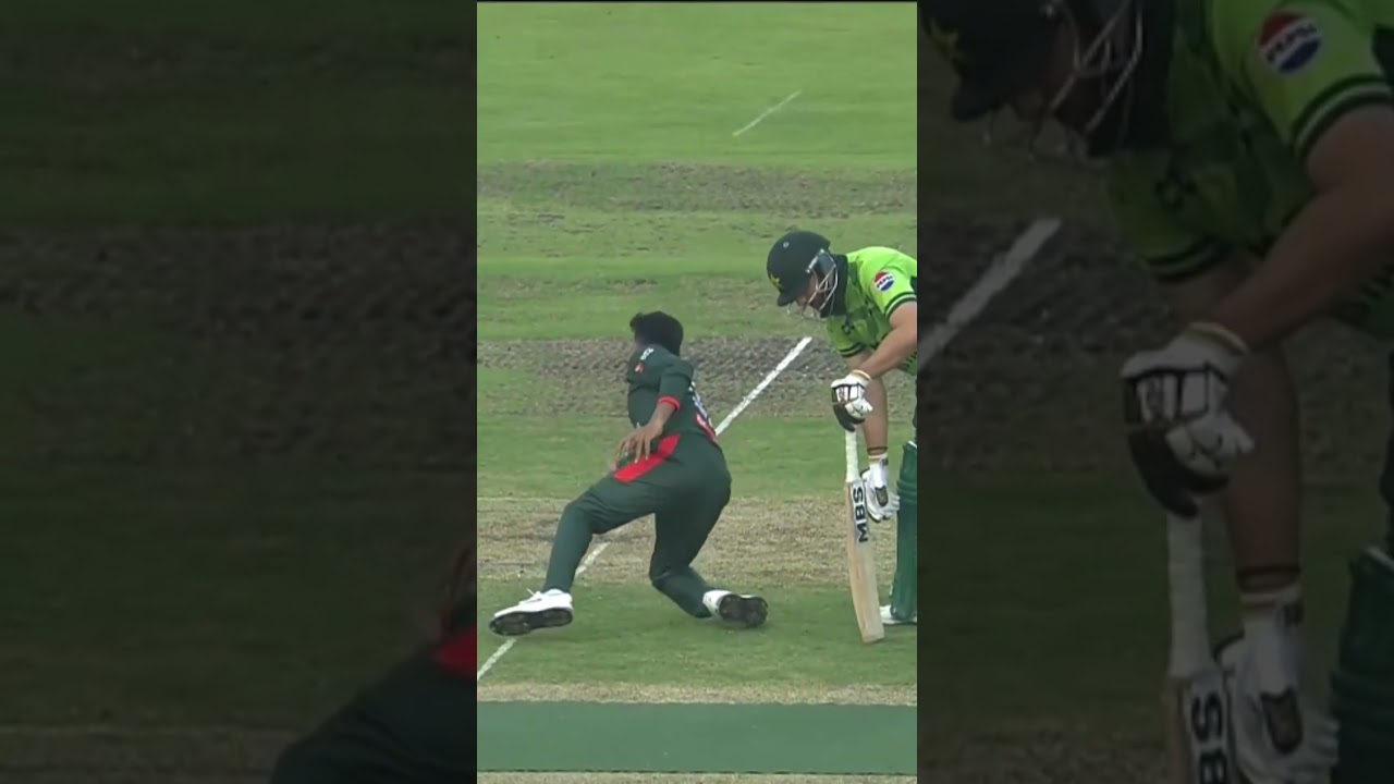 Unbelievable runout ! Agha vs miraz crazy moment | PAK vs Ban Odi series 2026 #shortsfeed #shorts