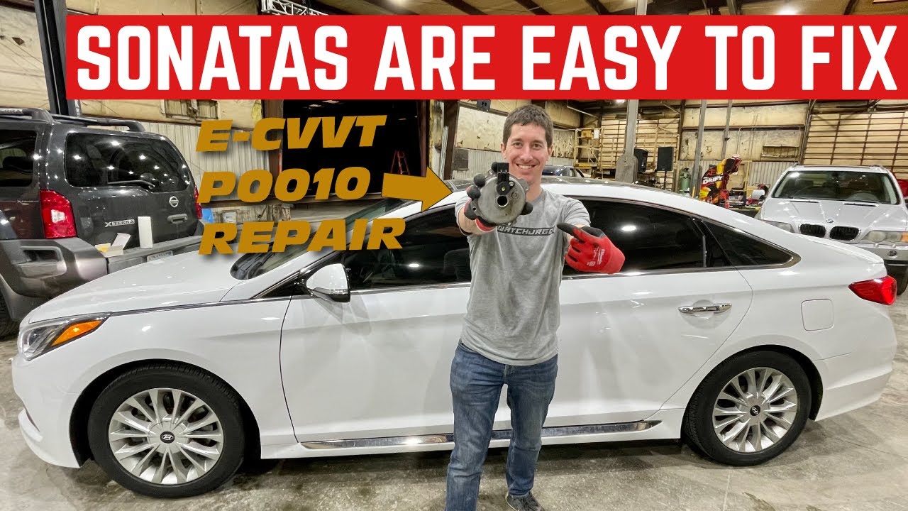 This 2015 Hyundai Sonata FINALLY BROKE *P0010 Cheap And Easy Repair*