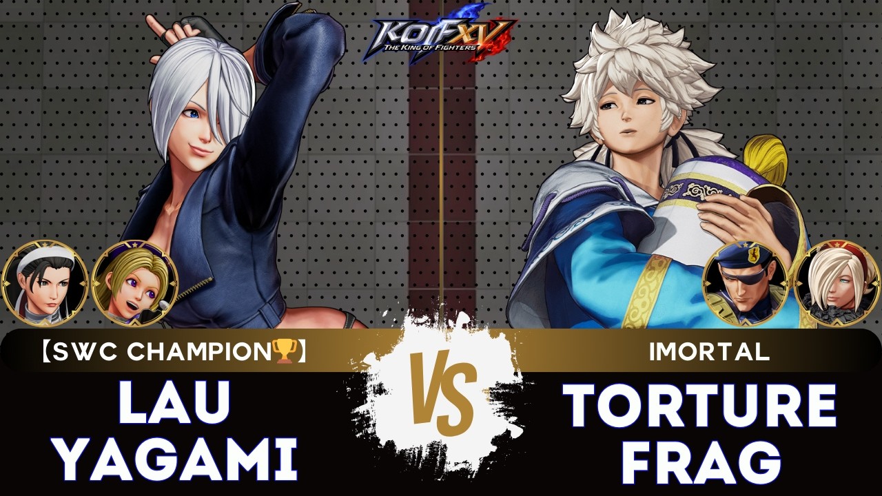 KOF XV ▰ LAUYAGAMI (Hinako/Ángel/Chizuru) 🆚 TORTURE FRAG (Meitekun/Heidern/Ash)🎞️Replay Match