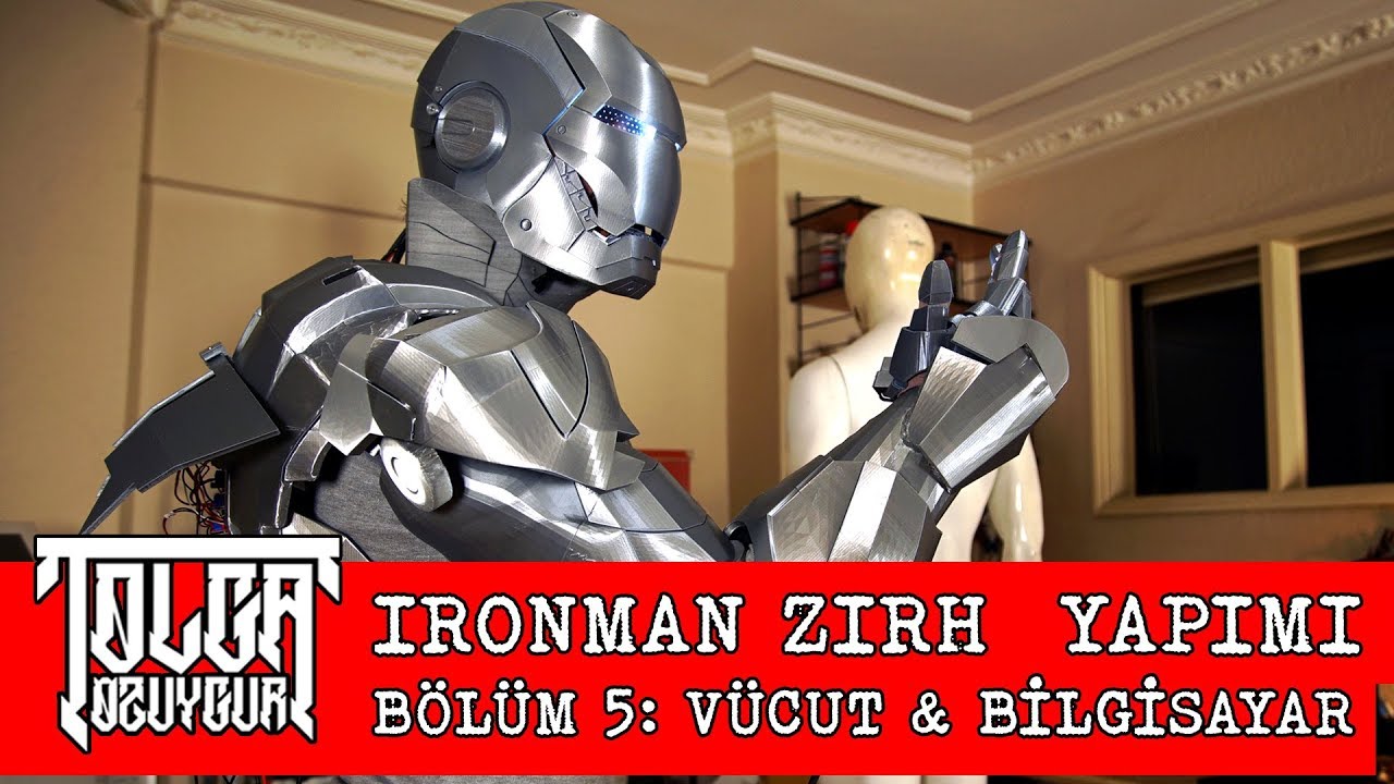 Iron Man Zırhı Yapımı - Bölüm 5: Vücut Zırhı ve Bilgisayarı
