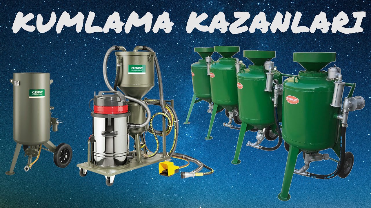 Seyyar Kumlama Kazanları