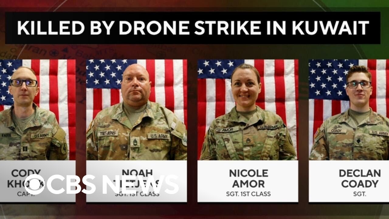 What we know about the U.S. soldiers killed in Kuwait as the Iran war began