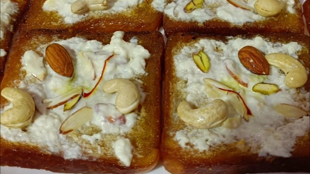 Bread ka Shahi Tukda Recipe | easy and delicious | by rukhsar kitchen veg
