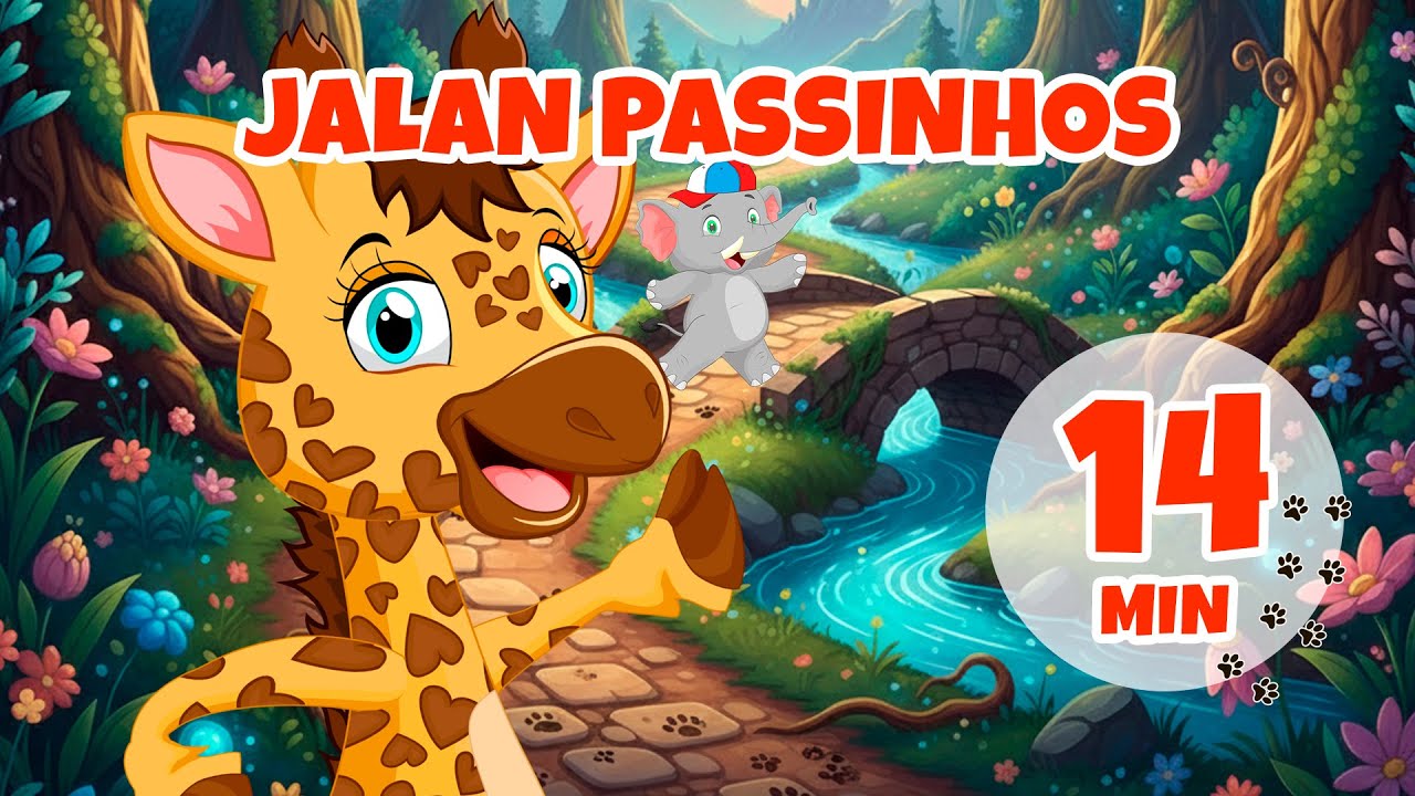 Jalan Passinhos - 14 menit Giramille | Lagu Anak-Anak dan Sajak Anak