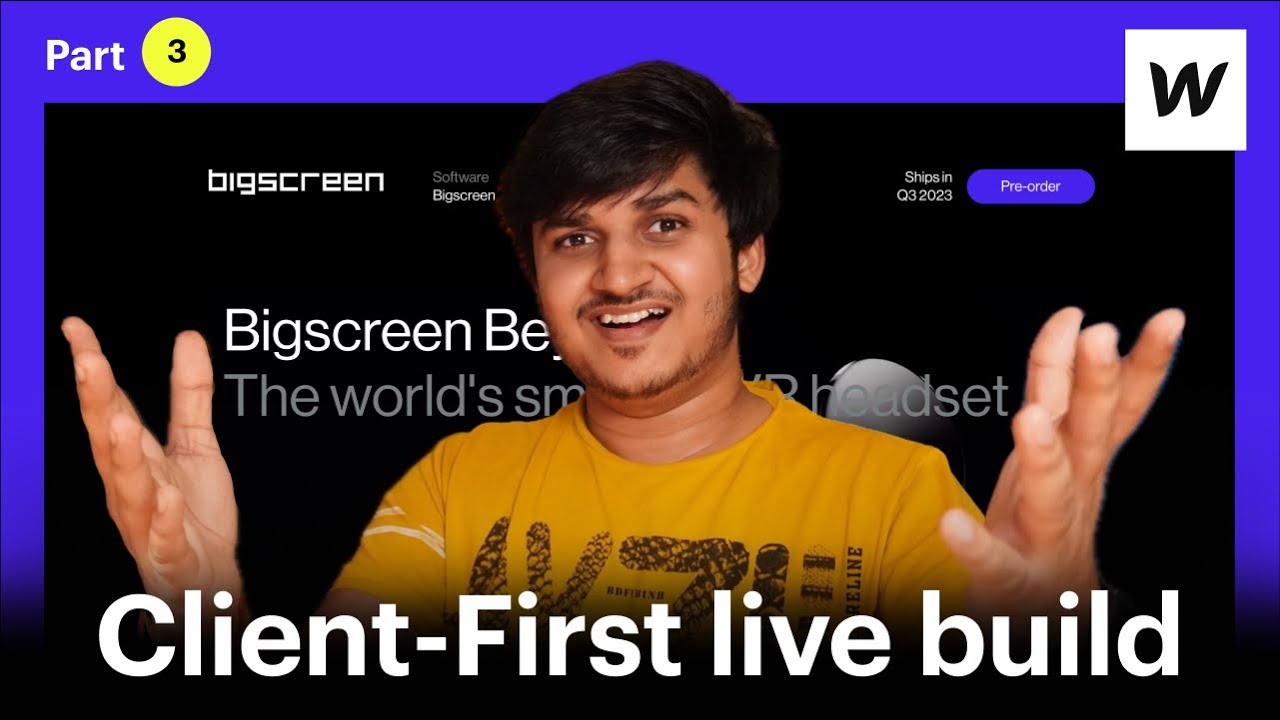 Client-First Live Build Bigscreen VR Part 3 | Road to the Client-First Certification