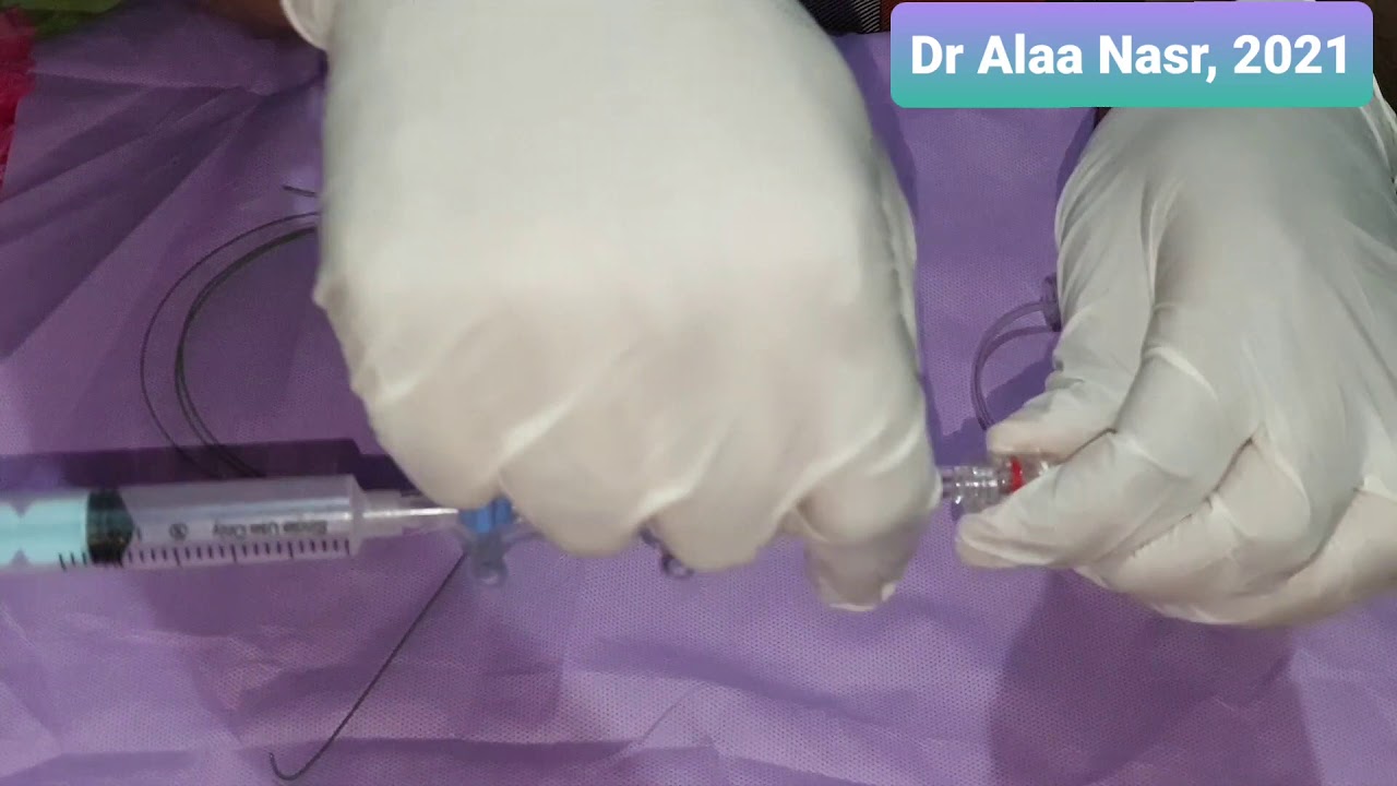 Basic coronary angiography : Manifold and Y connector