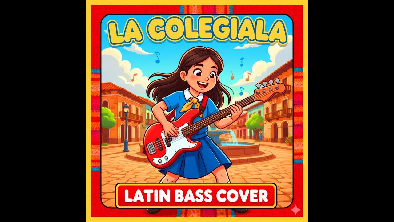 La Colegiala Bass Cover – Funky Latin Bass Performance   🇵🇪