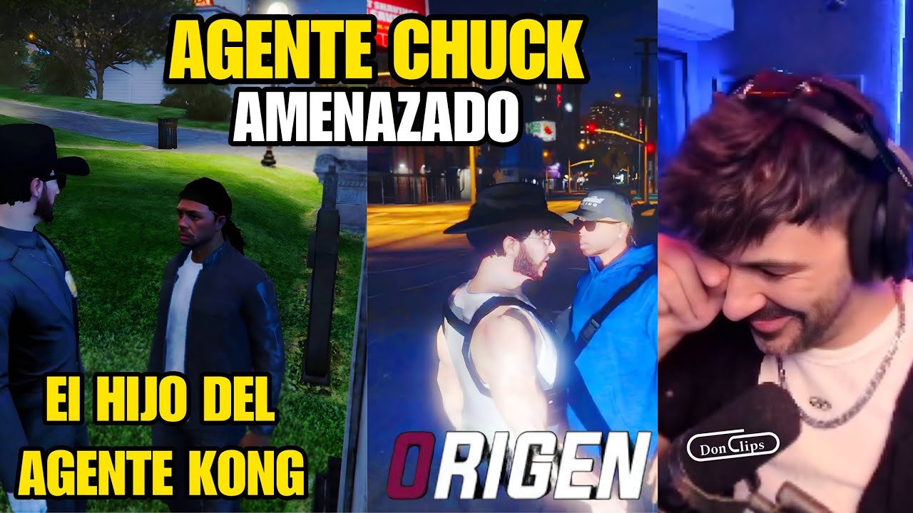 AGENTE CHUCK (NEXXUZ) ES AMENAZADO, EL HIJO del AGENTE KONG ORIGEN RP