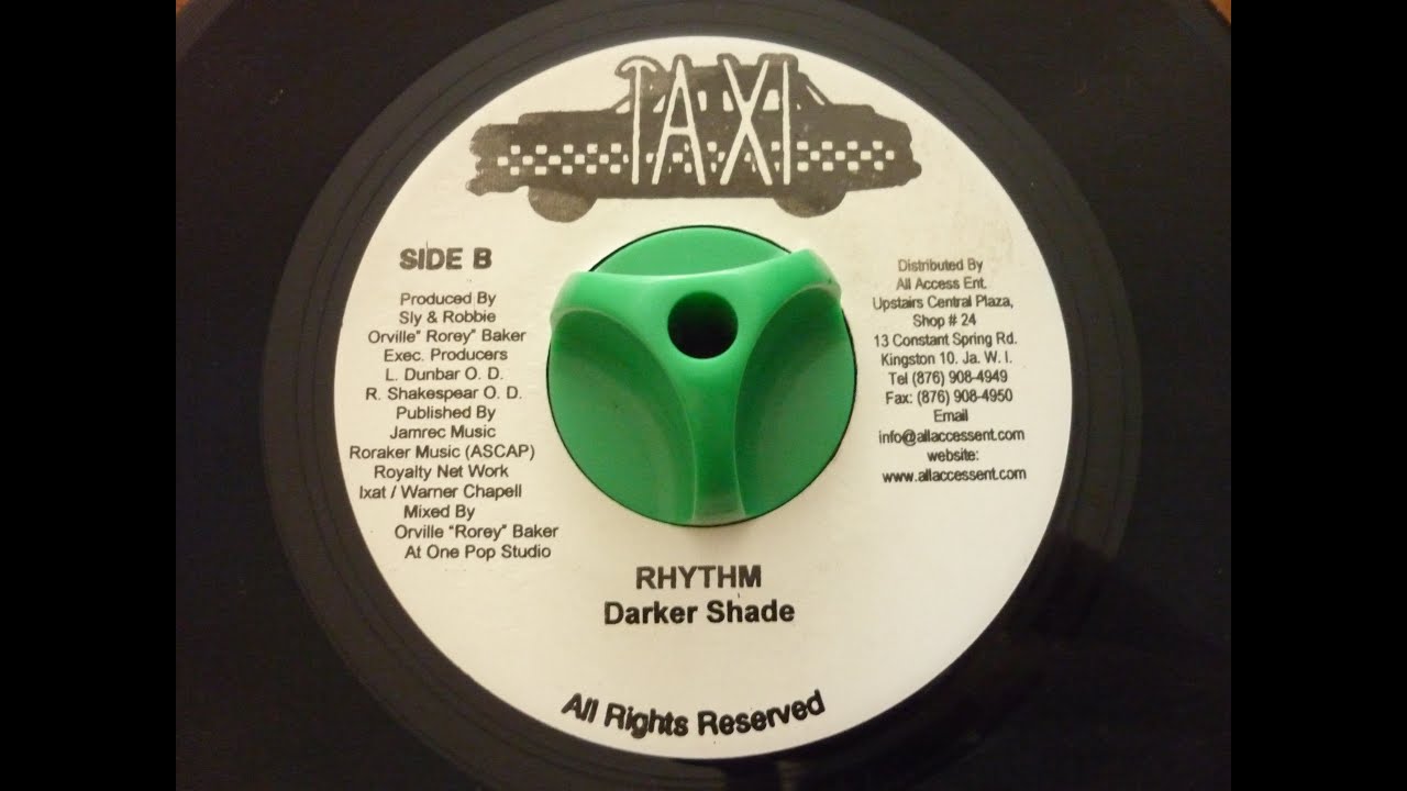 DARKER SHADE OF BLACK RIDDIM - TAXI