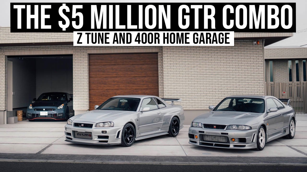 The Ultimate GTR Dream House - R34 Z-TUNE and R33 400R