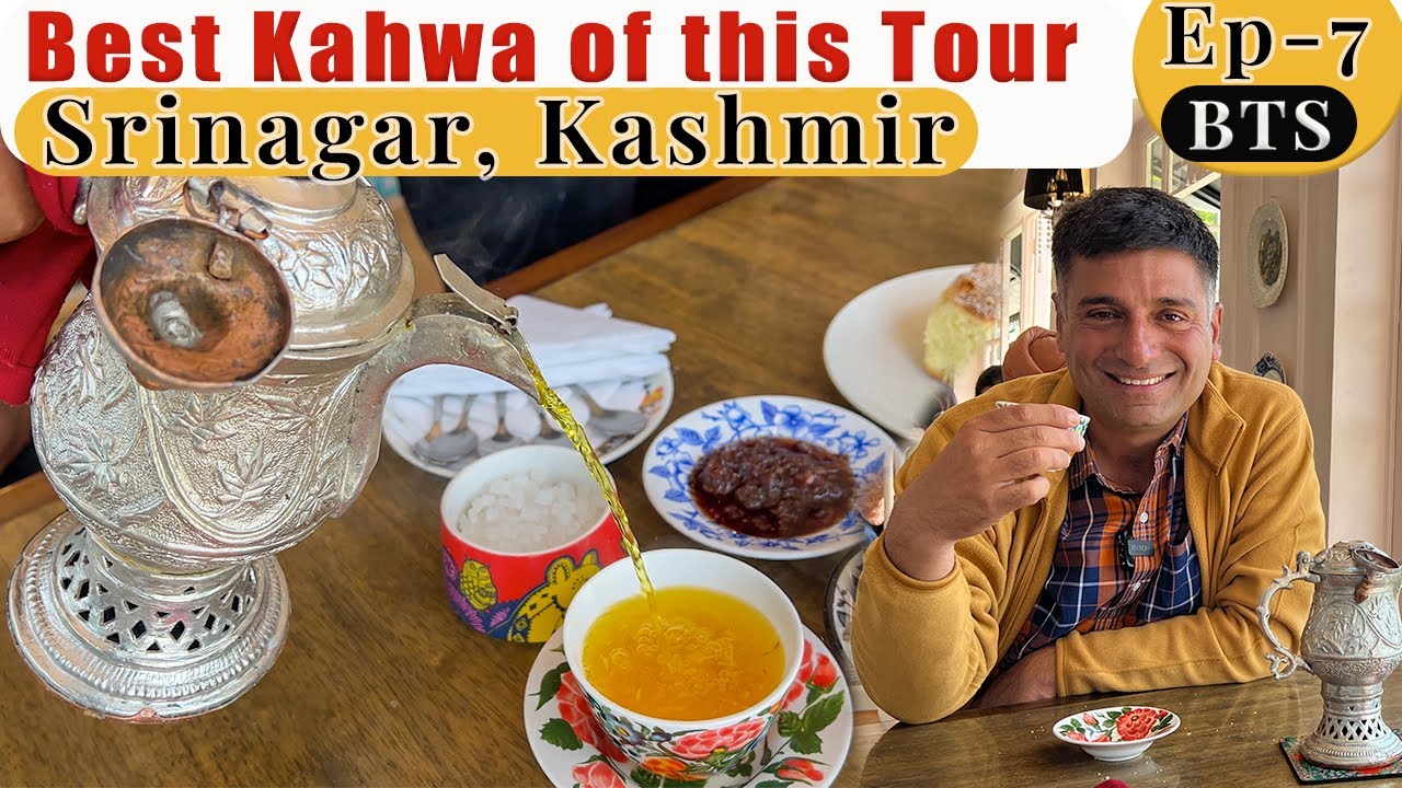 Ep 7 BTS Srinagar to Delhi | Chaai Jaai | Mahatta Cafe | HOHO bus in Srinagar | Kashmir Tourism
