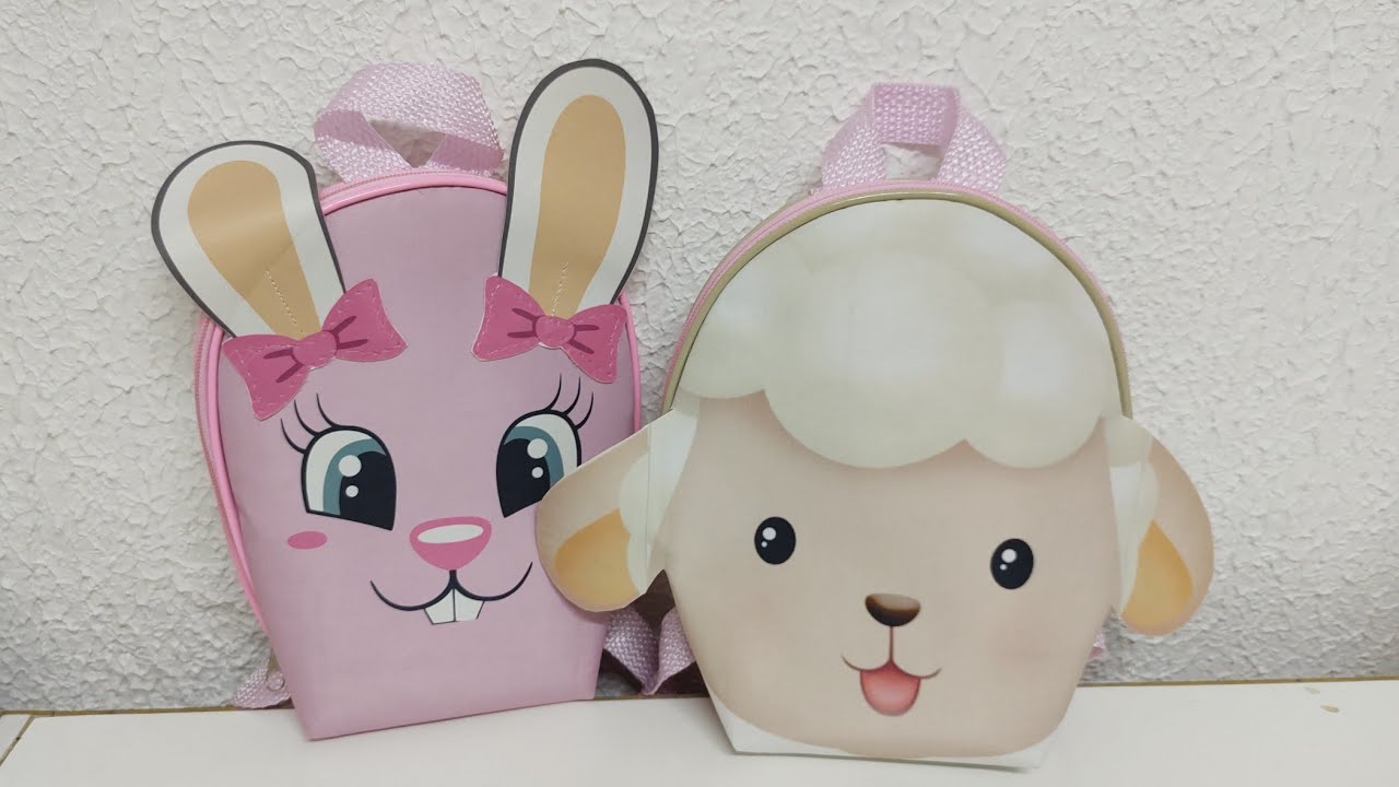 Mochila 3D fácil e rápido pra Páscoa