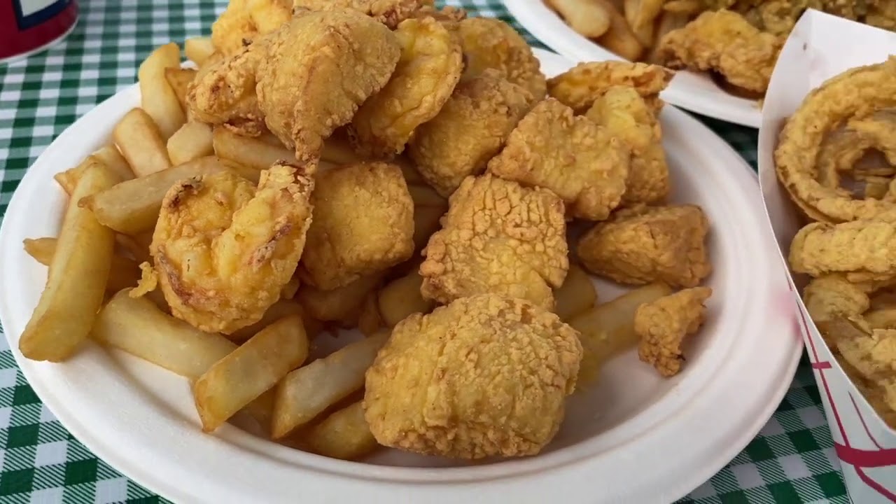 Celiac-Safe Gluten-Free Fried Seafood at Woodman's of Essex!