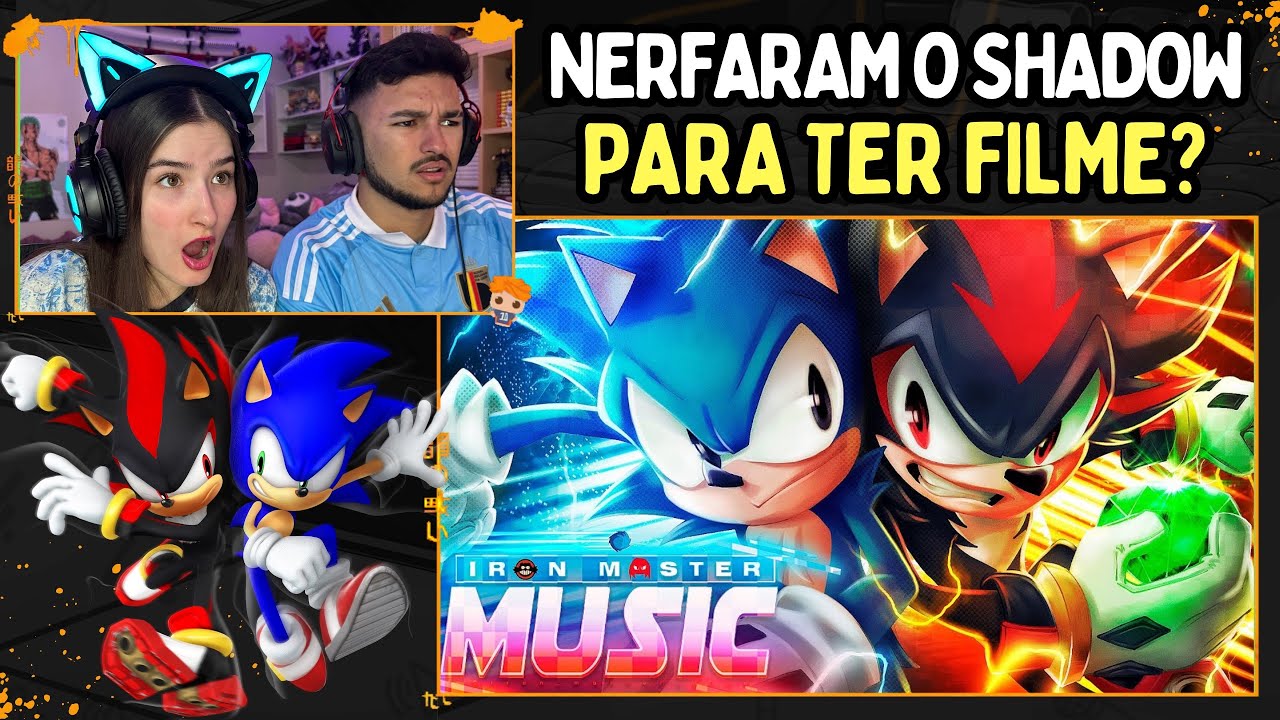 Sonic e Shadow - Controle do Caos | Iron Master (Sonic Adventure 2) | Apenas uma Live