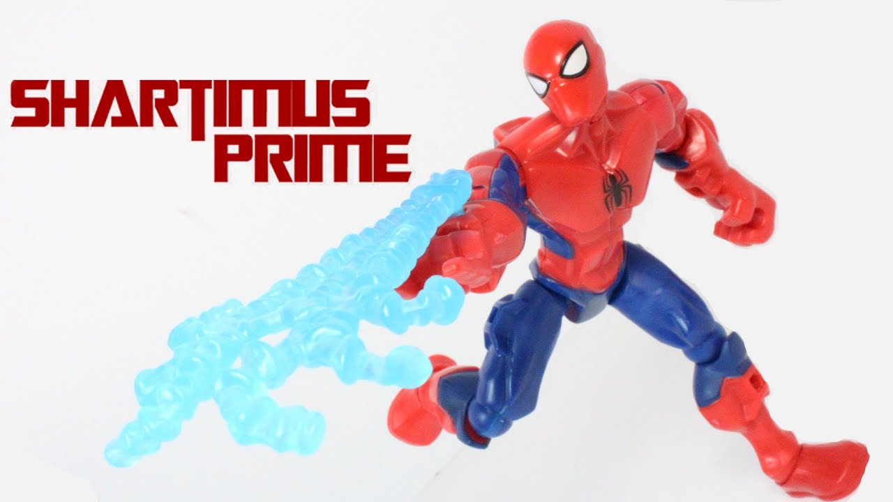 Marvel Super Hero Mashers Spider Man Toy Review