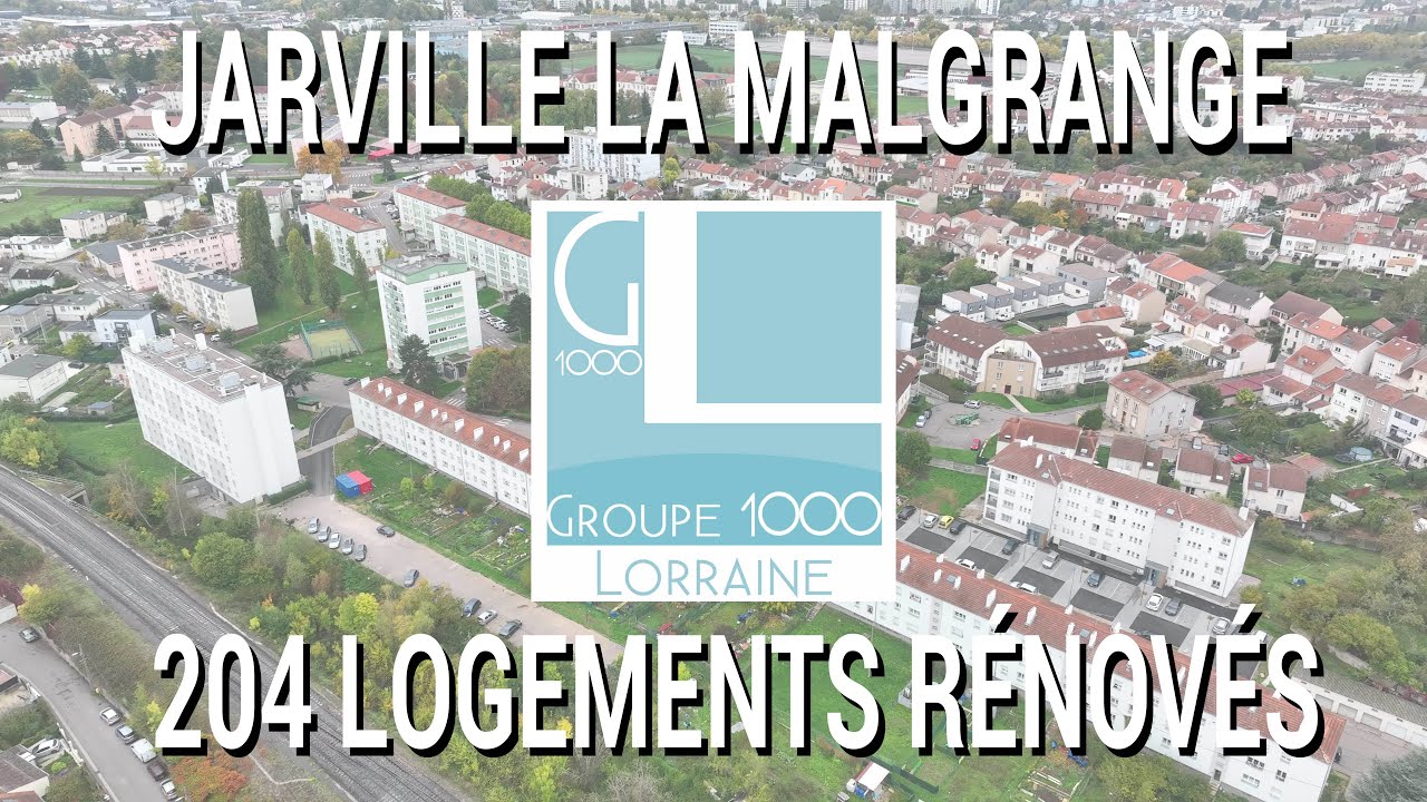 R&eacute;novation de 204 logements &agrave; Jarville-la-Malgrange par Groupe 1000 Lorraine