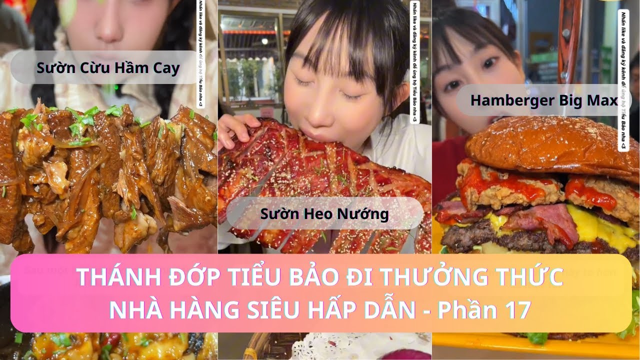 Si&ecirc;u Tổng Hợp - Th&aacute;nh Đớp Nữ Tiểu Bảo Đi Thưởng Thức C&aacute;c Nh&agrave; H&agrave;ng Si&ecirc;u Hấp Dẫn | [ Phần 17 ]
