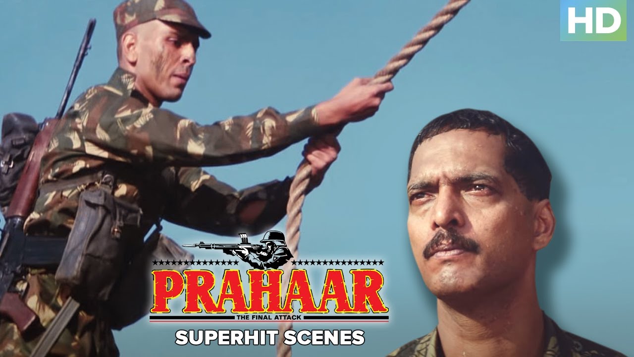Prahaar Movie Best Scenes | Nana Patekar, Madhuri Dixit & Dimple Kapadia | Hindi Best Movie