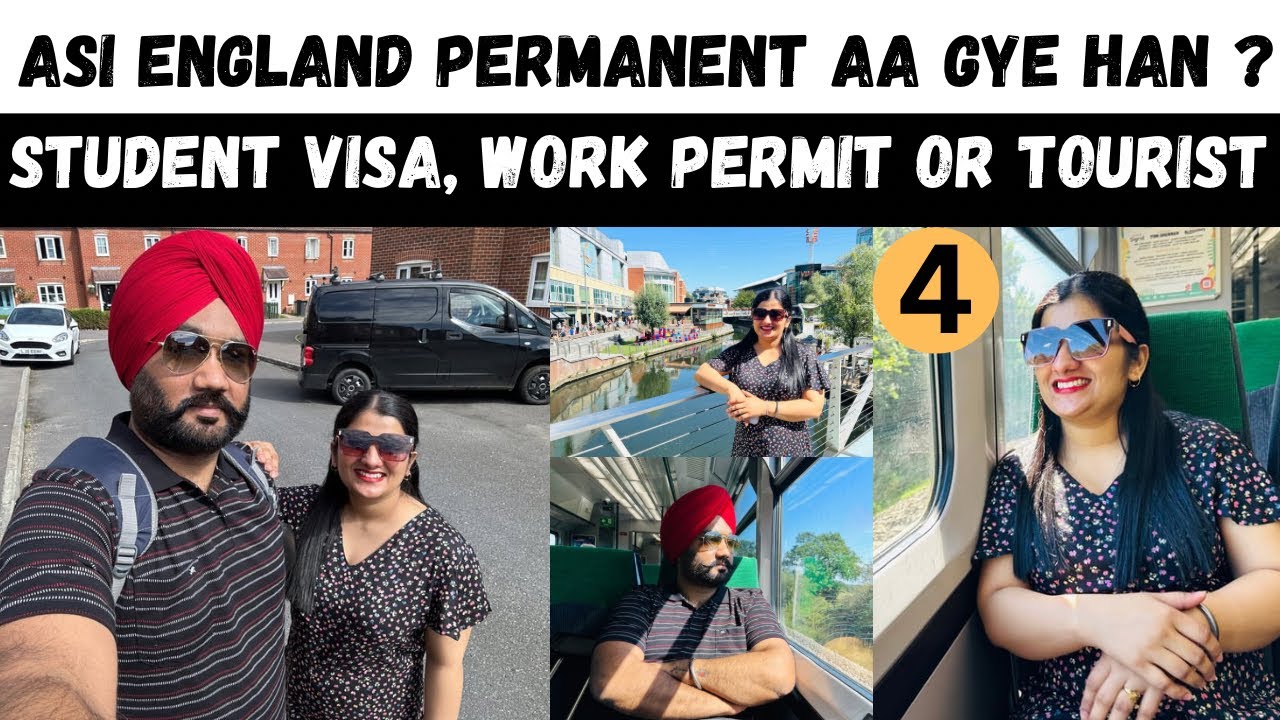 Ki asi Permanent UK aa gye han ? 😱 punjabi vlog (EP 4) ​⁠​⁠@TheHappiestCouple2015