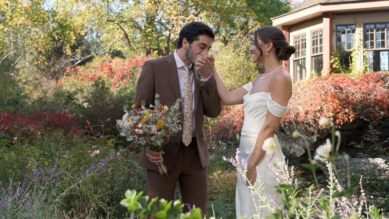 Fall Wedding at the Estate at Moraine Farm - Christine & Mike