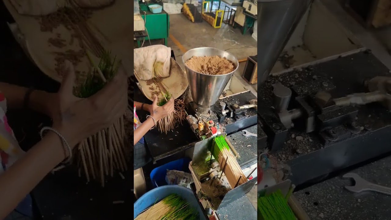 4 Mm LoBAN agarbatti making process #shorts #agarbatti